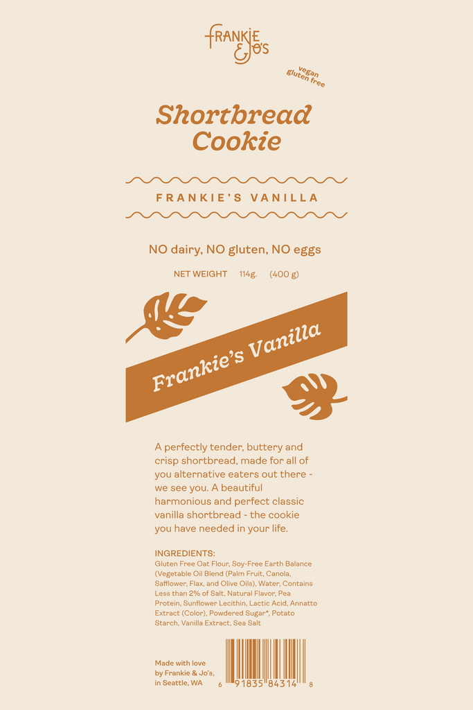 Frankie's Vanilla Shortbread