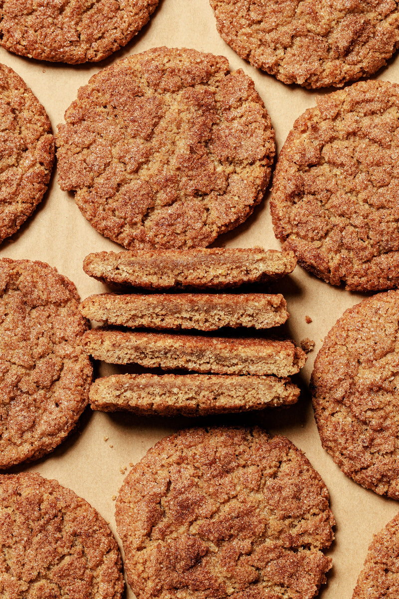 Tahini Snickerdoodle Cookie Dough (Makes 8)